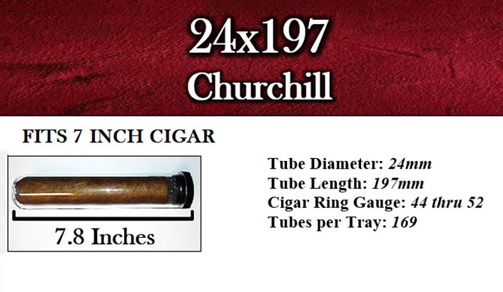 Glass Cigar Tubes
